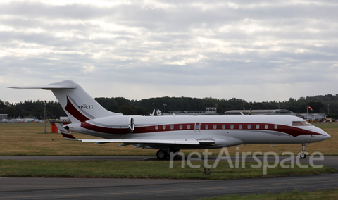 (Private) Bombardier BD-700-1A10 Global Express XRS (VP-CYT) at  Bournemouth - International (Hurn), United Kingdom