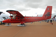 British Antarctic Survey de Havilland Canada DHC-6-300 Twin Otter (VP-FAZ) at  RAF Fairford, United Kingdom