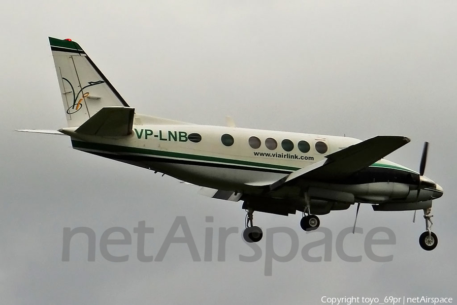 VI Airlink Beech A100 King Air (VP-LNB) | Photo 68232