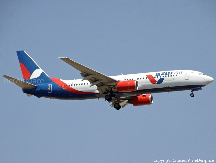 Azur Air Boeing 737-8Q8 (VQ-BAL) | Photo 365140