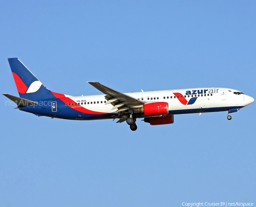Azur Air Boeing 737-8Q8 (VQ-BAL) | Photo 367744
