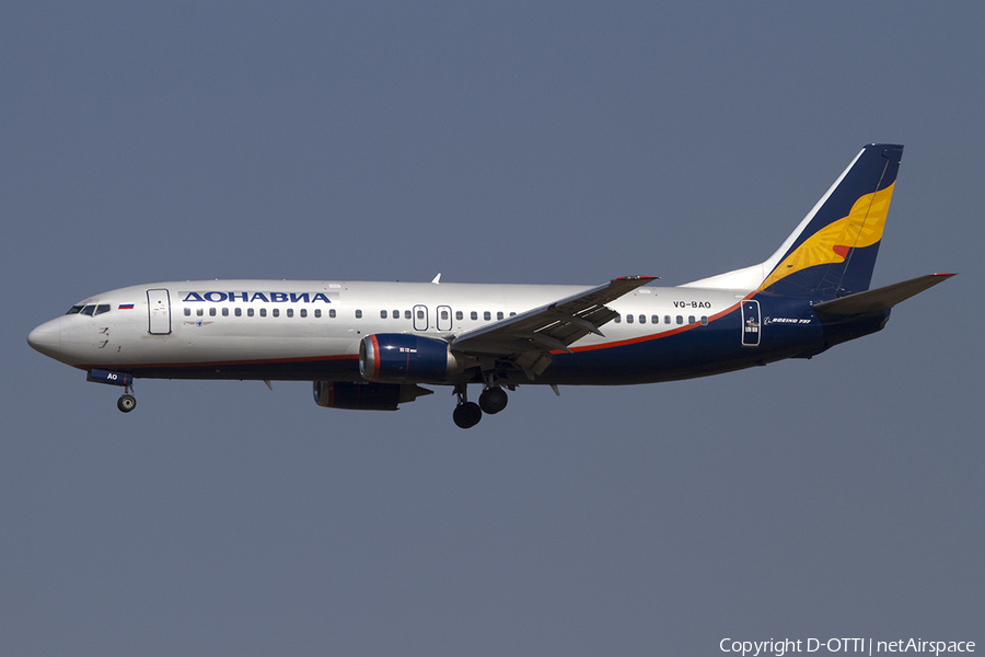 Donavia Boeing 737-4Q8 (VQ-BAO) | Photo 381560