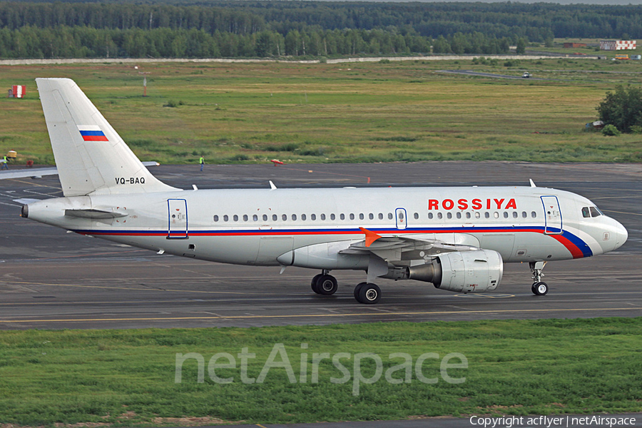 Rossiya - Russian Airlines Airbus A319-112 (VQ-BAQ) | Photo 389040