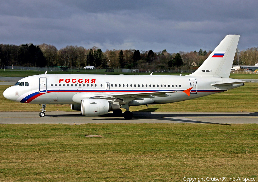 Rossiya - Russian Airlines Airbus A319-112 (VQ-BAQ) | Photo 106875