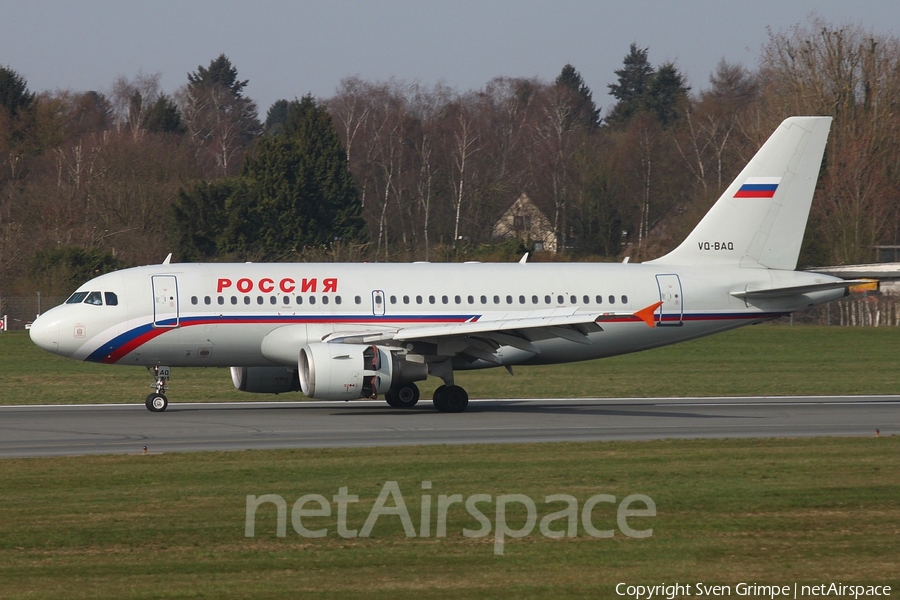 Rossiya - Russian Airlines Airbus A319-112 (VQ-BAQ) | Photo 75874