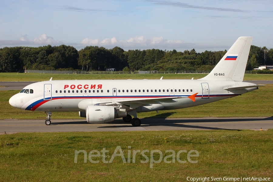 Rossiya - Russian Airlines Airbus A319-112 (VQ-BAQ) | Photo 85448