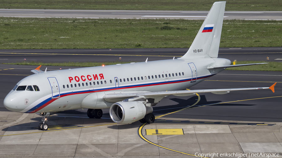 Rossiya - Russian Airlines Airbus A319-111 (VQ-BAR) | Photo 118385