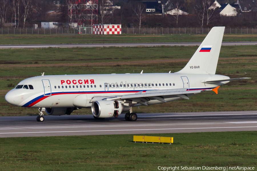 Rossiya - Russian Airlines Airbus A319-111 (VQ-BAR) | Photo 124998