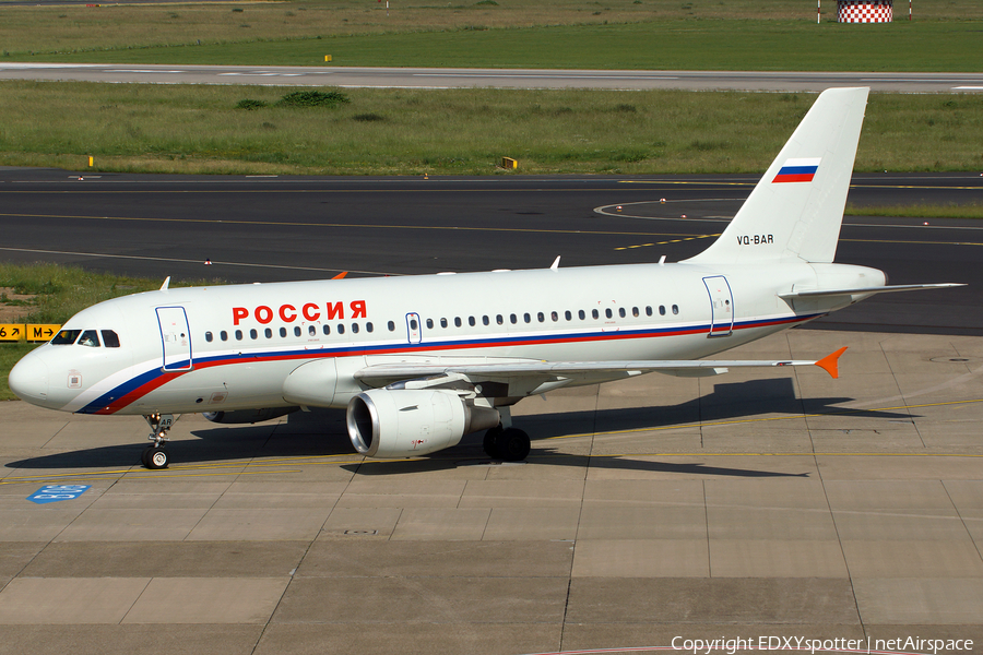 Rossiya - Russian Airlines Airbus A319-111 (VQ-BAR) | Photo 344924