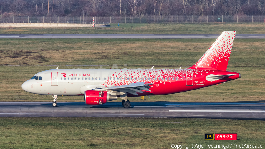 Rossiya - Russian Airlines Airbus A319-111 (VQ-BAR) | Photo 400322