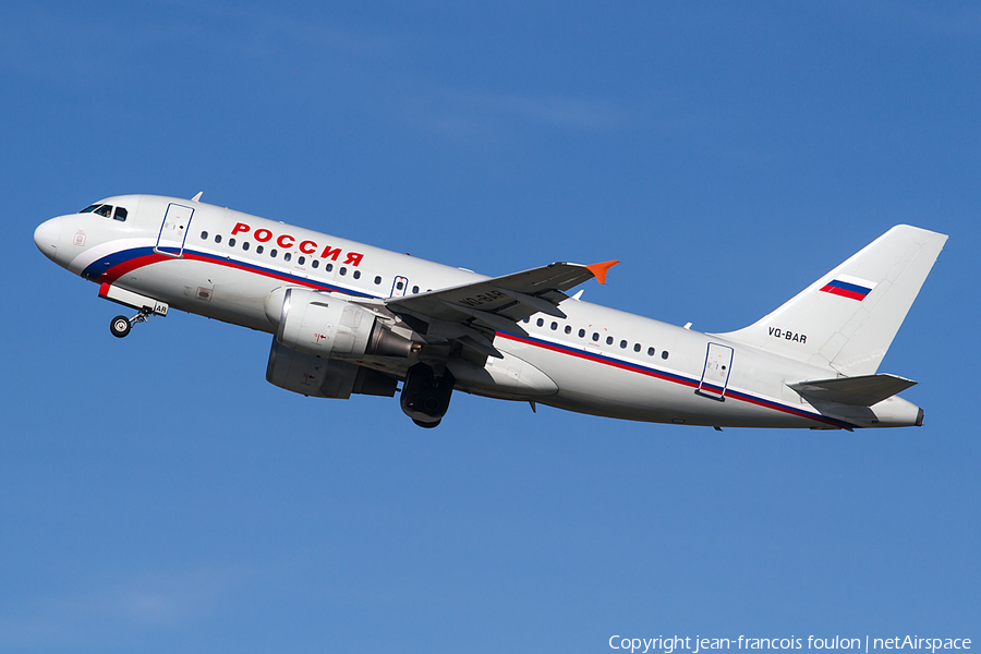 Rossiya - Russian Airlines Airbus A319-111 (VQ-BAR) | Photo 70713