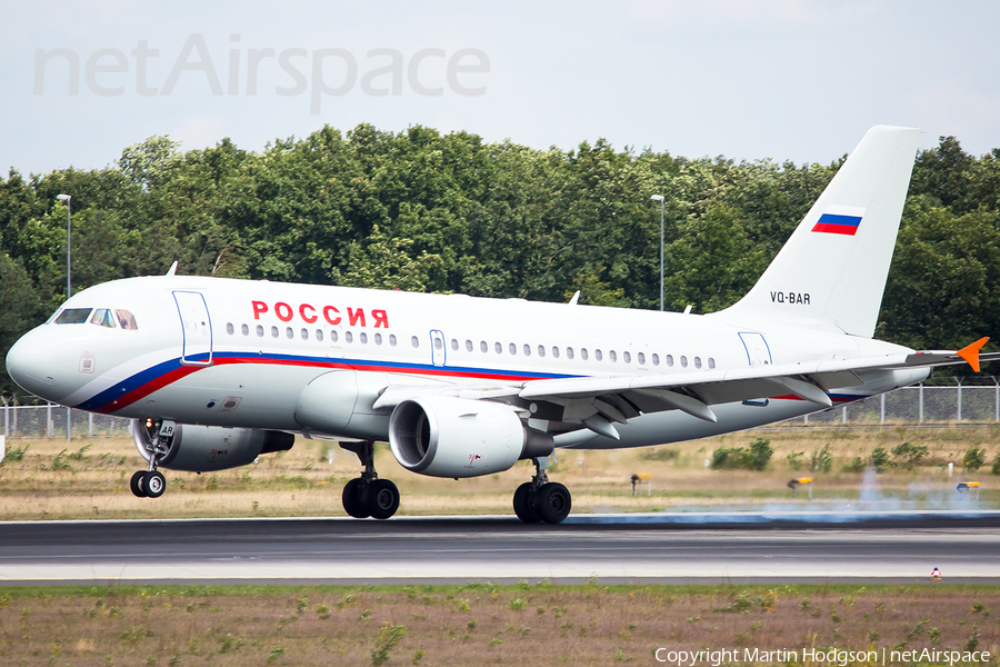 Rossiya - Russian Airlines Airbus A319-111 (VQ-BAR) | Photo 54817