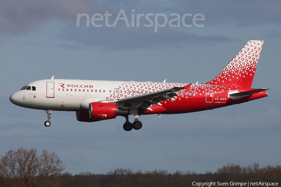Rossiya - Russian Airlines Airbus A319-111 (VQ-BAR) | Photo 156515