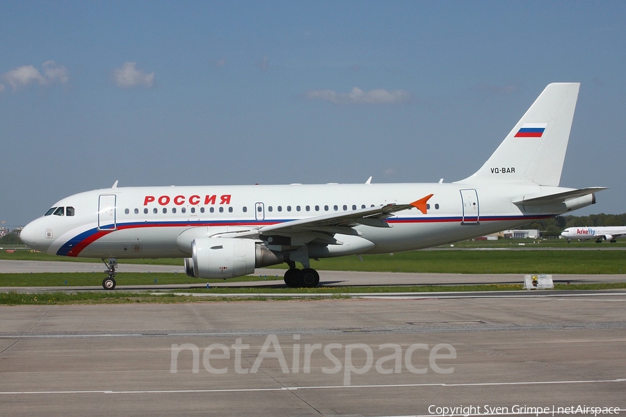 Rossiya - Russian Airlines Airbus A319-111 (VQ-BAR) | Photo 46461