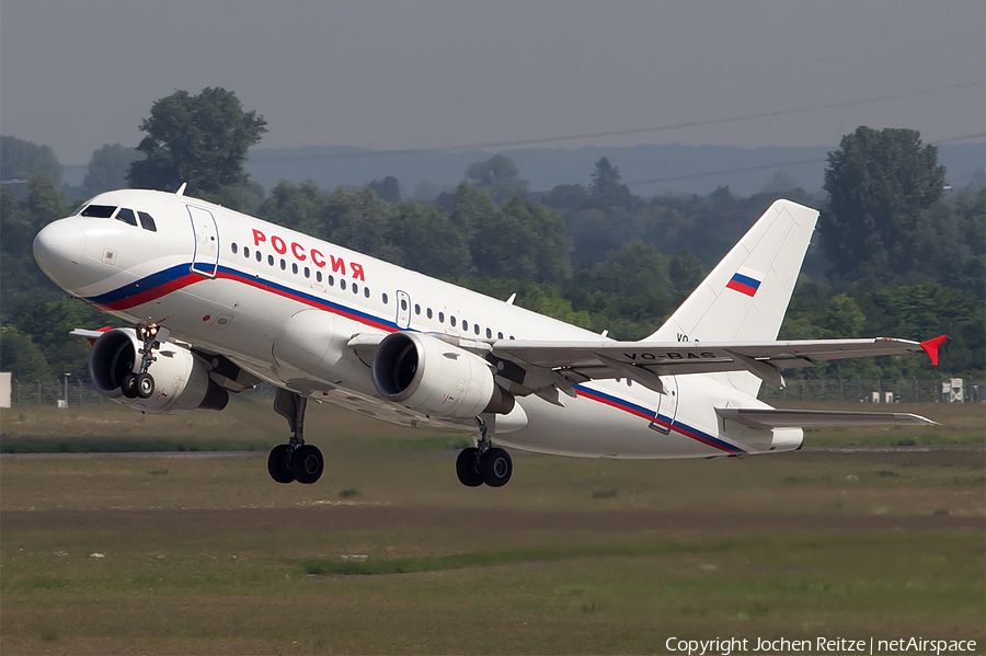 Rossiya - Russian Airlines Airbus A319-111 (VQ-BAS) | Photo 48631