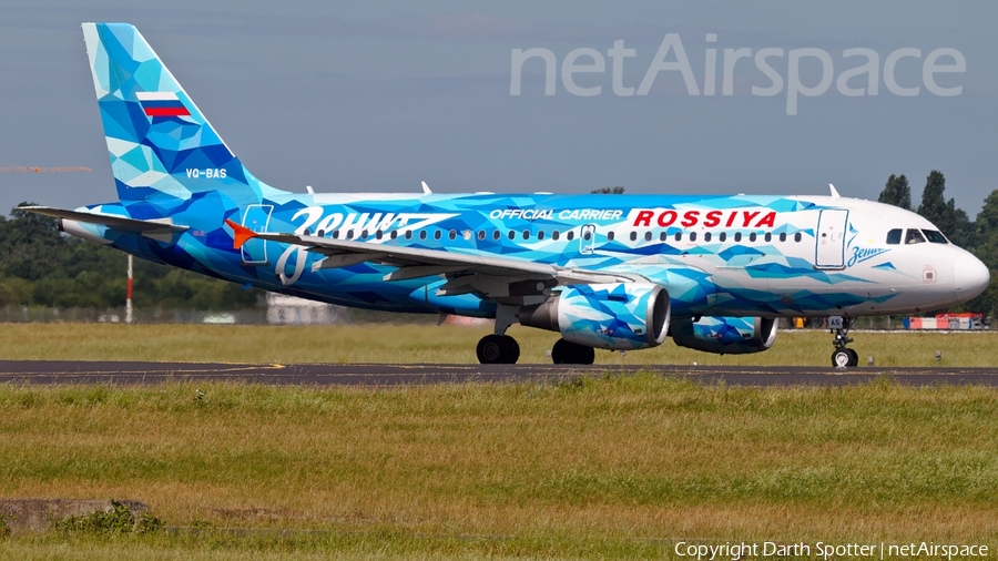 Rossiya - Russian Airlines Airbus A319-111 (VQ-BAS) | Photo 168387