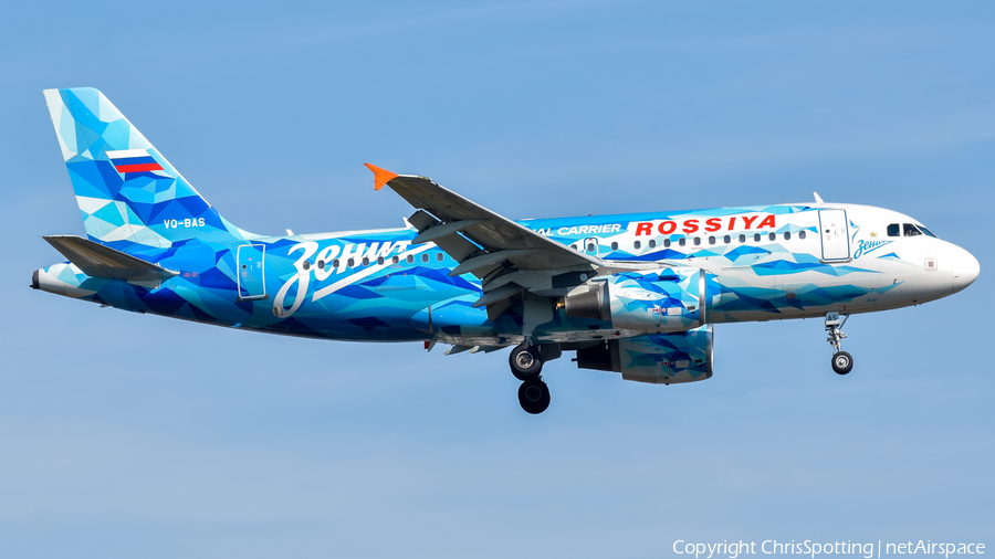 Rossiya - Russian Airlines Airbus A319-111 (VQ-BAS) | Photo 255964