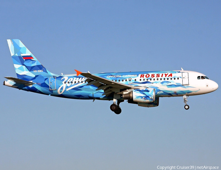 Rossiya - Russian Airlines Airbus A319-111 (VQ-BAS) | Photo 136567