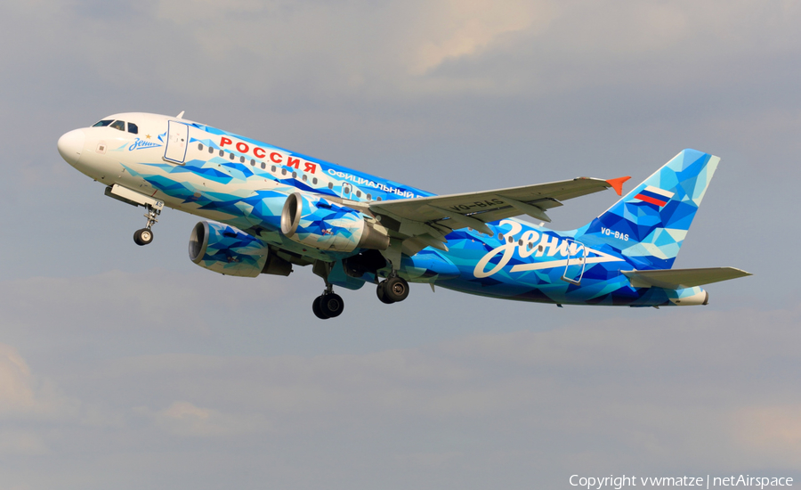 Rossiya - Russian Airlines Airbus A319-111 (VQ-BAS) | Photo 164333