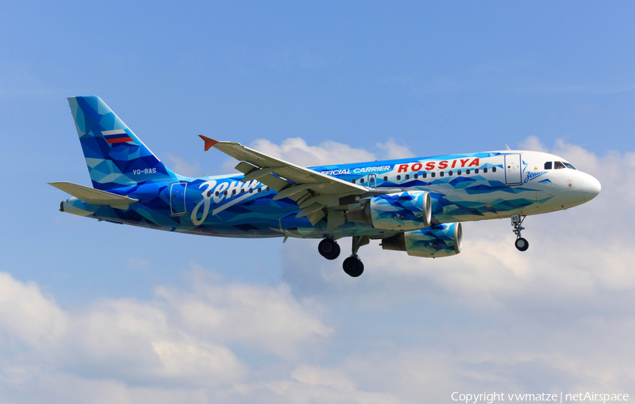 Rossiya - Russian Airlines Airbus A319-111 (VQ-BAS) | Photo 166490
