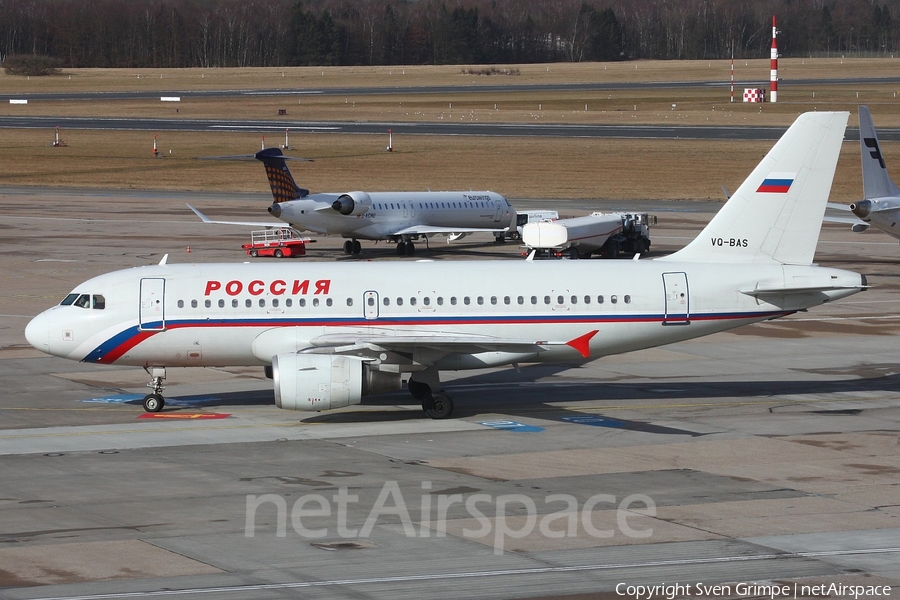 Rossiya - Russian Airlines Airbus A319-111 (VQ-BAS) | Photo 17657
