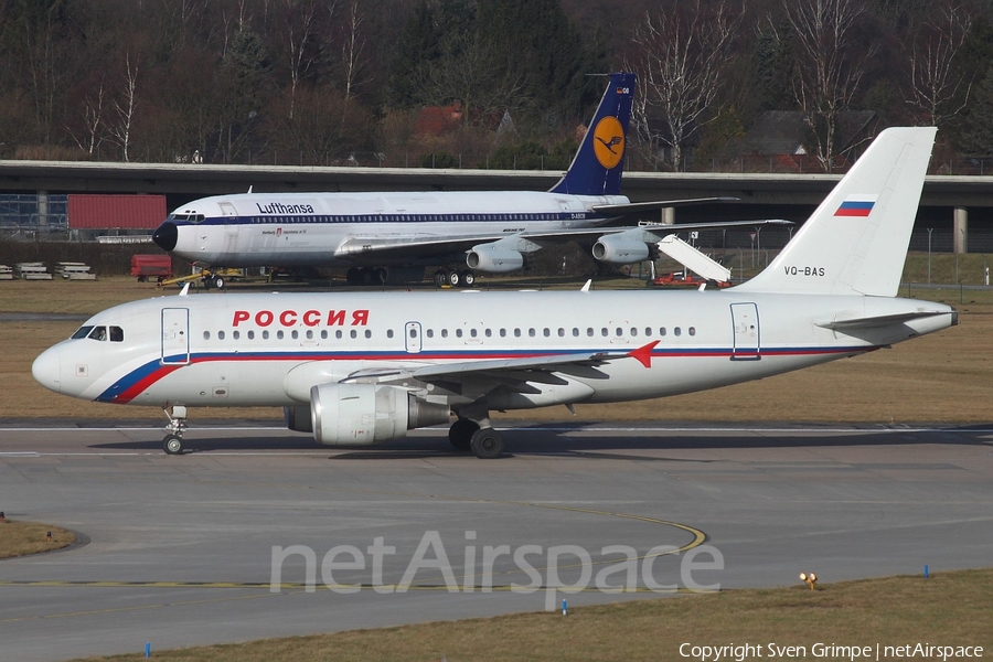 Rossiya - Russian Airlines Airbus A319-111 (VQ-BAS) | Photo 39393