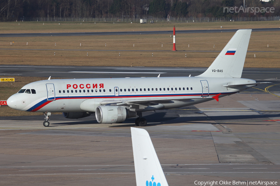 Rossiya - Russian Airlines Airbus A319-111 (VQ-BAS) | Photo 39408