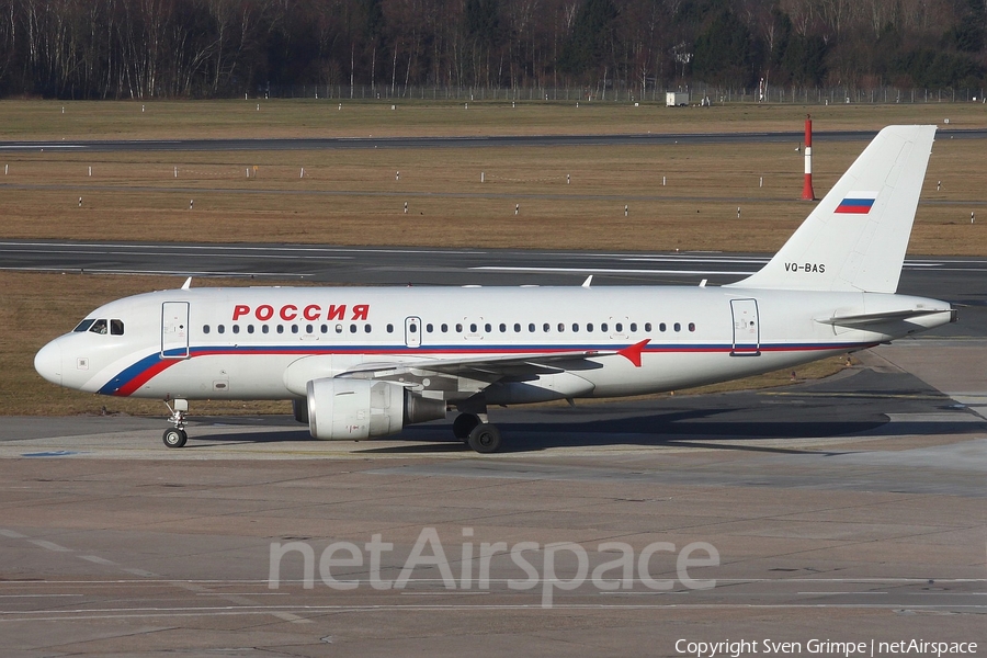 Rossiya - Russian Airlines Airbus A319-111 (VQ-BAS) | Photo 39517