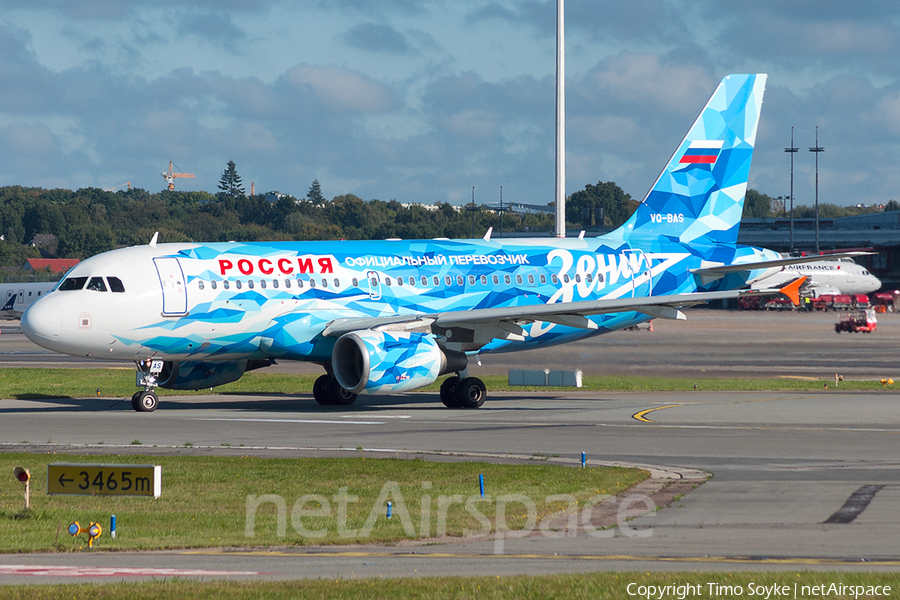 Rossiya - Russian Airlines Airbus A319-111 (VQ-BAS) | Photo 86954
