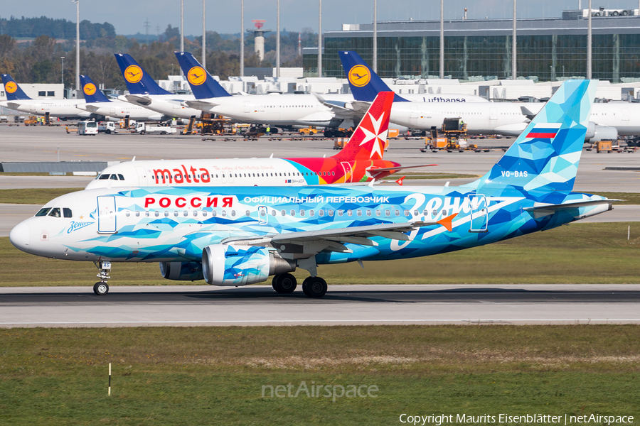 Rossiya - Russian Airlines Airbus A319-111 (VQ-BAS) | Photo 194175