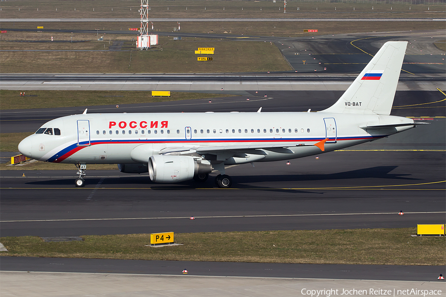 Rossiya - Russian Airlines Airbus A319-111 (VQ-BAT) | Photo 102139