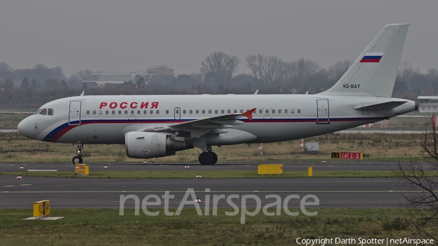 Rossiya - Russian Airlines Airbus A319-111 (VQ-BAT) | Photo 225199