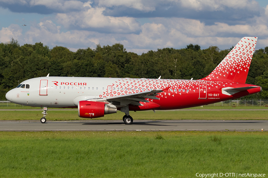 Rossiya - Russian Airlines Airbus A319-111 (VQ-BAT) | Photo 181681