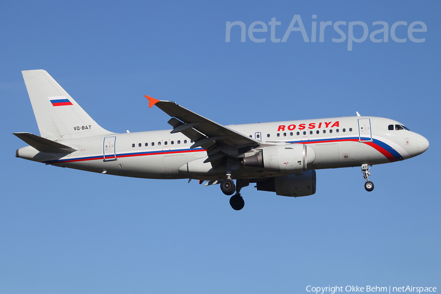Rossiya - Russian Airlines Airbus A319-111 (VQ-BAT) | Photo 72864