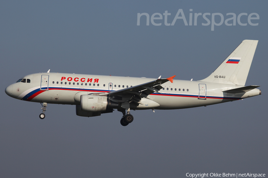 Rossiya - Russian Airlines Airbus A319-111 (VQ-BAU) | Photo 162982