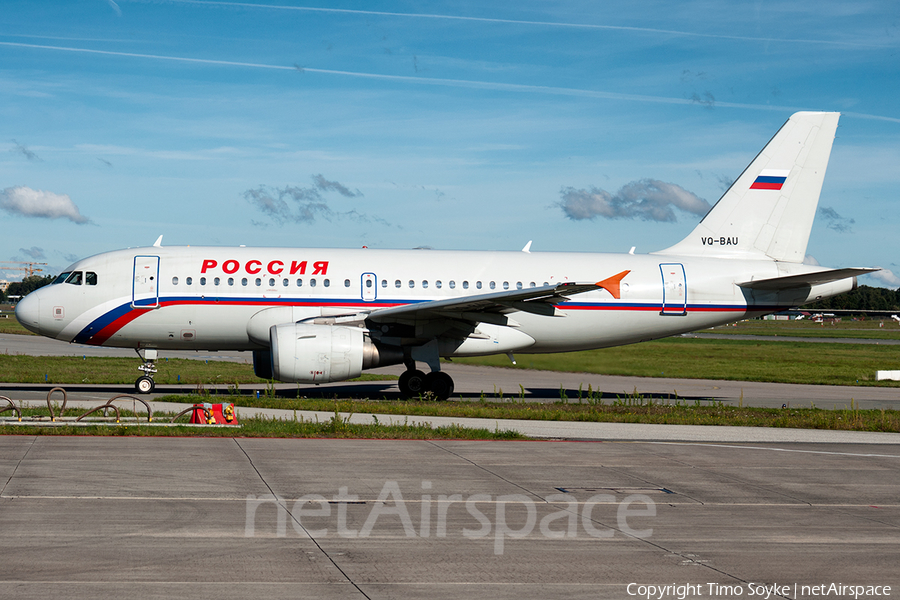 Rossiya - Russian Airlines Airbus A319-111 (VQ-BAU) | Photo 32332