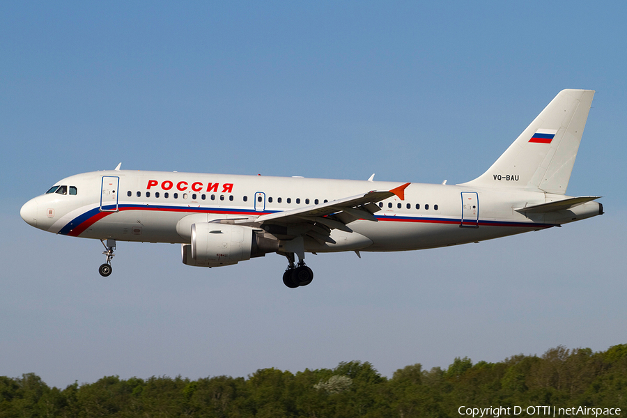 Rossiya - Russian Airlines Airbus A319-111 (VQ-BAU) | Photo 358975