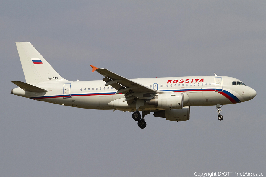 Rossiya - Russian Airlines Airbus A319-111 (VQ-BAV) | Photo 305823