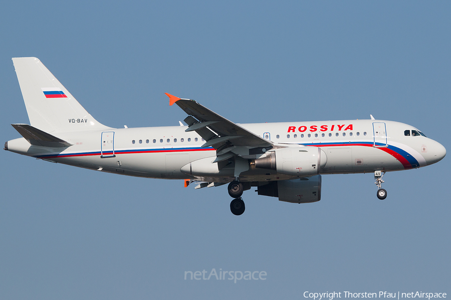 Rossiya - Russian Airlines Airbus A319-111 (VQ-BAV) | Photo 62146