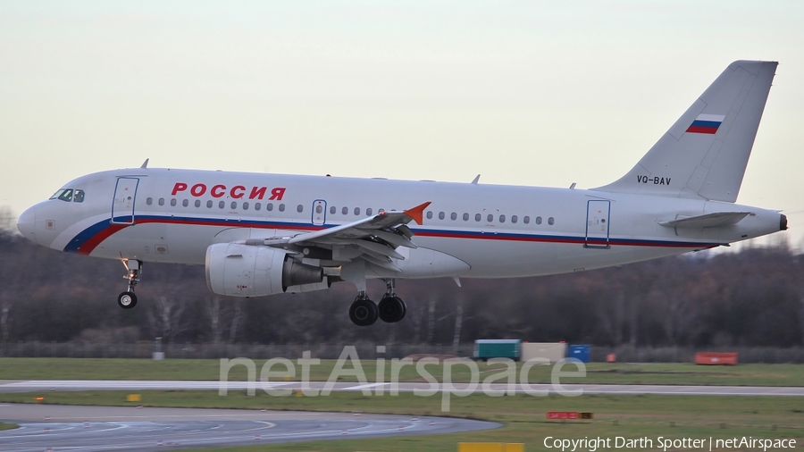 Rossiya - Russian Airlines Airbus A319-111 (VQ-BAV) | Photo 214093
