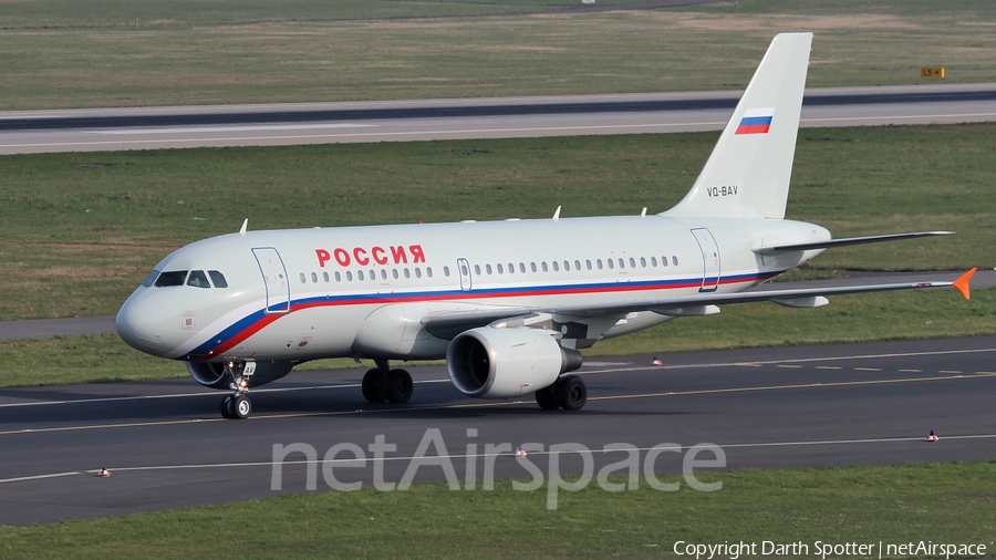 Rossiya - Russian Airlines Airbus A319-111 (VQ-BAV) | Photo 215939