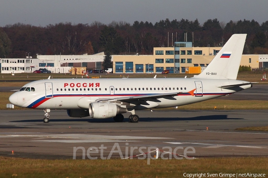 Rossiya - Russian Airlines Airbus A319-111 (VQ-BAV) | Photo 15167