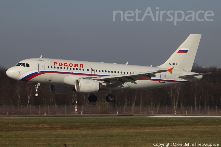 Rossiya - Russian Airlines Airbus A319-111 (VQ-BAV) | Photo 157941