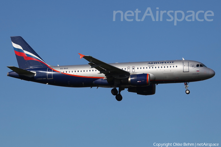 Aeroflot - Russian Airlines Airbus A320-214 (VQ-BAX) | Photo 168294