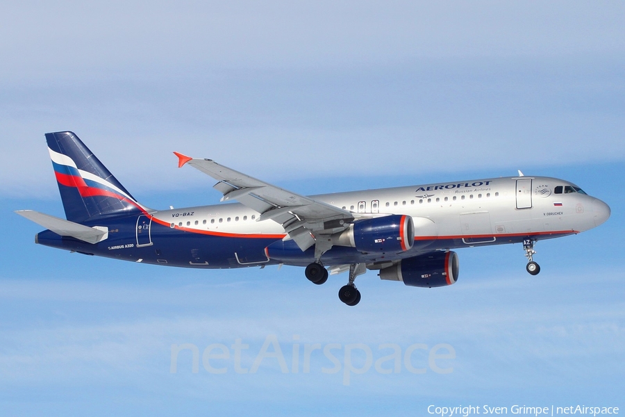 Aeroflot - Russian Airlines Airbus A320-214 (VQ-BAZ) | Photo 32786