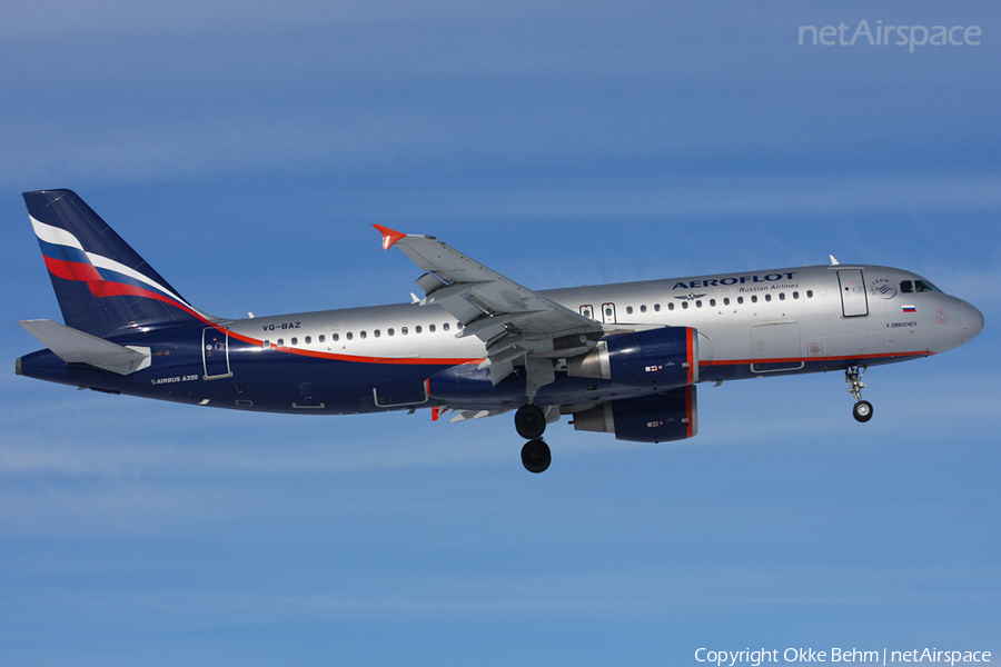 Aeroflot - Russian Airlines Airbus A320-214 (VQ-BAZ) | Photo 52902