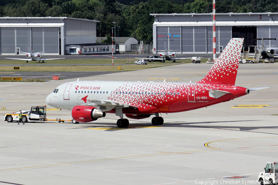 Rossiya - Russian Airlines Airbus A319-111 (VQ-BBA) | Photo 175802