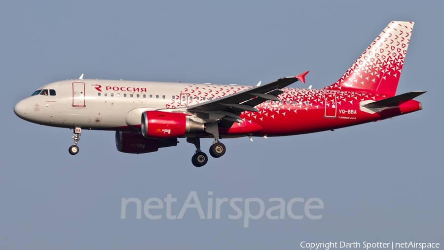 Rossiya - Russian Airlines Airbus A319-111 (VQ-BBA) | Photo 201714