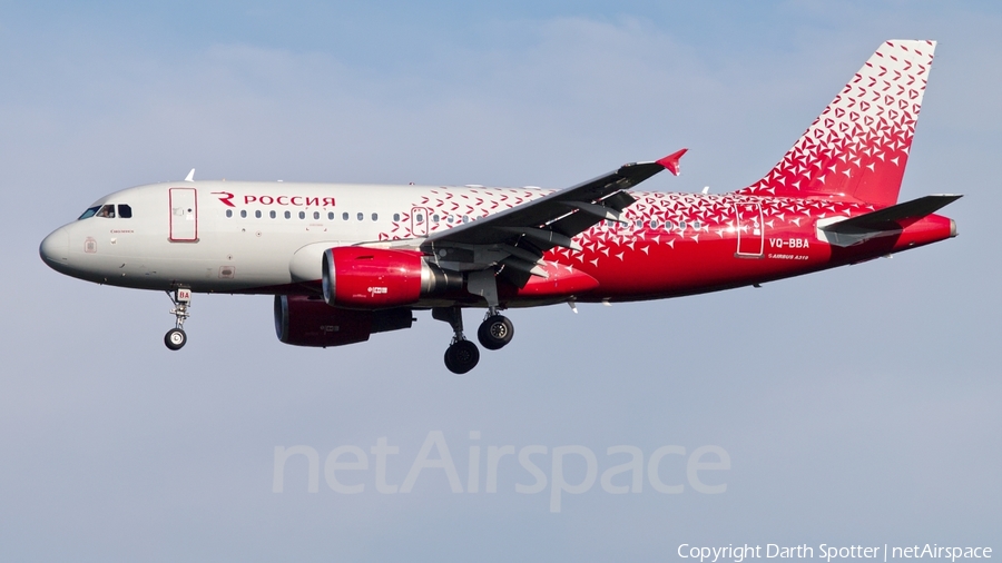 Rossiya - Russian Airlines Airbus A319-111 (VQ-BBA) | Photo 237972