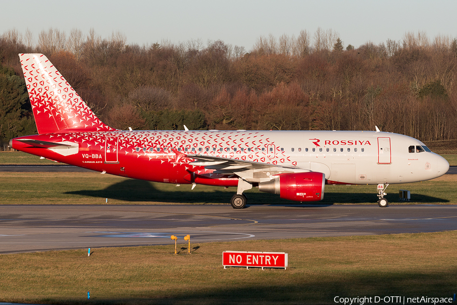 Rossiya - Russian Airlines Airbus A319-111 (VQ-BBA) | Photo 144092